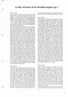 Hasselblad 1000 F manual. Camera Instructions.